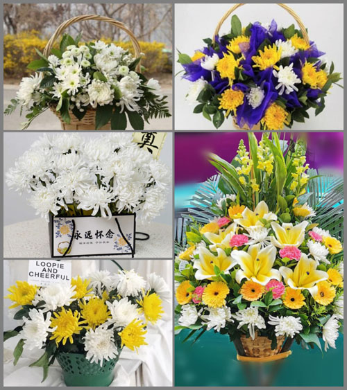 贵州毕节市威宁县龙场镇河块村白事提篮配送